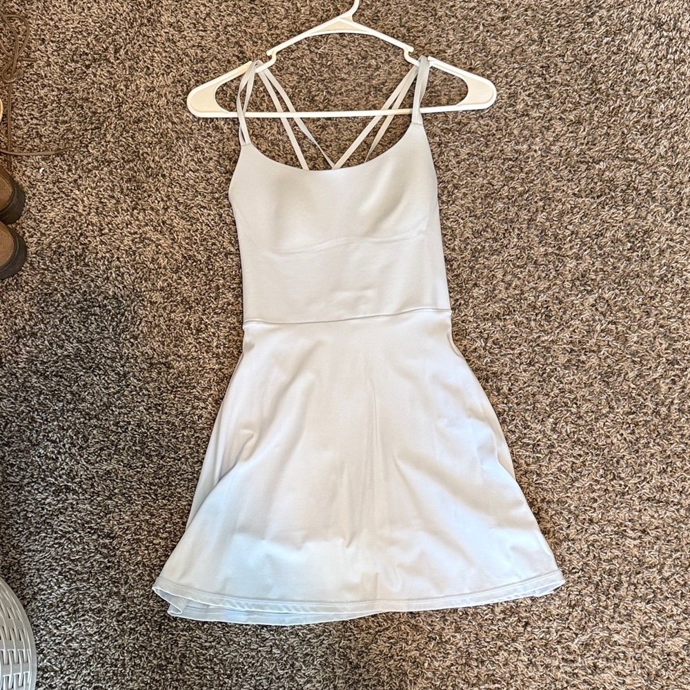 Light Blue XS Aerie Active Dress with built in shorts